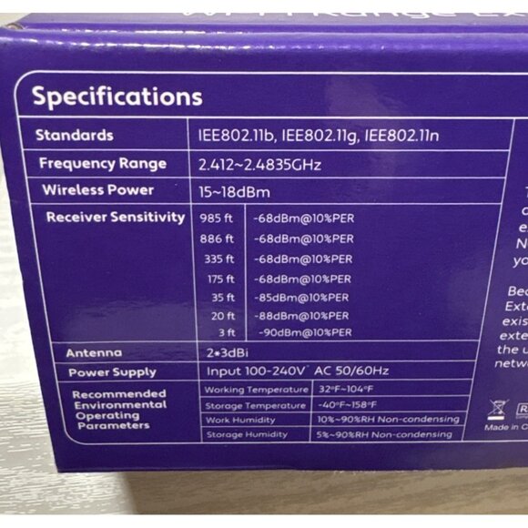 Macard N300 Wi-Fi Range Extender - Picture 6 of 6